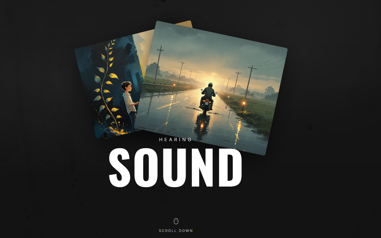 Sound design artwork